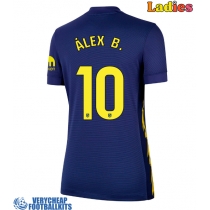 Atletico Madrid Alex Baena #10 Replica Away Shirt Ladies 2025-26 Short Sleeve